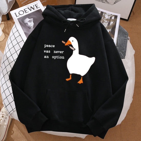 Print Sweatshirt Street Loose Spring And Autumn Hoodie