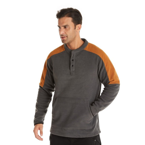 Double-sided polar fleece warm jacket