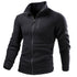 Warm Custom Cardigan Outdoor Polar Fleece Jacket designed for warmth and comfort during outdoor activities.