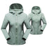 fashion outdoor thick warm polar fleece jacket front view