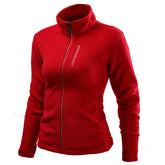 Warm Custom Cardigan Outdoor Polar Fleece Jacket pocket design